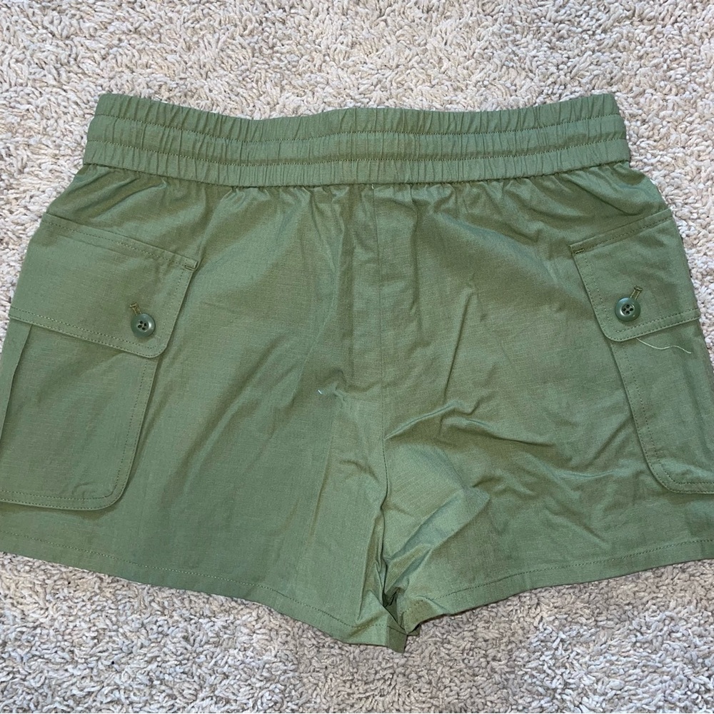 J Crew Pull-On Cargo Short General Surplus Green Size Medium - Picture 6 of 14